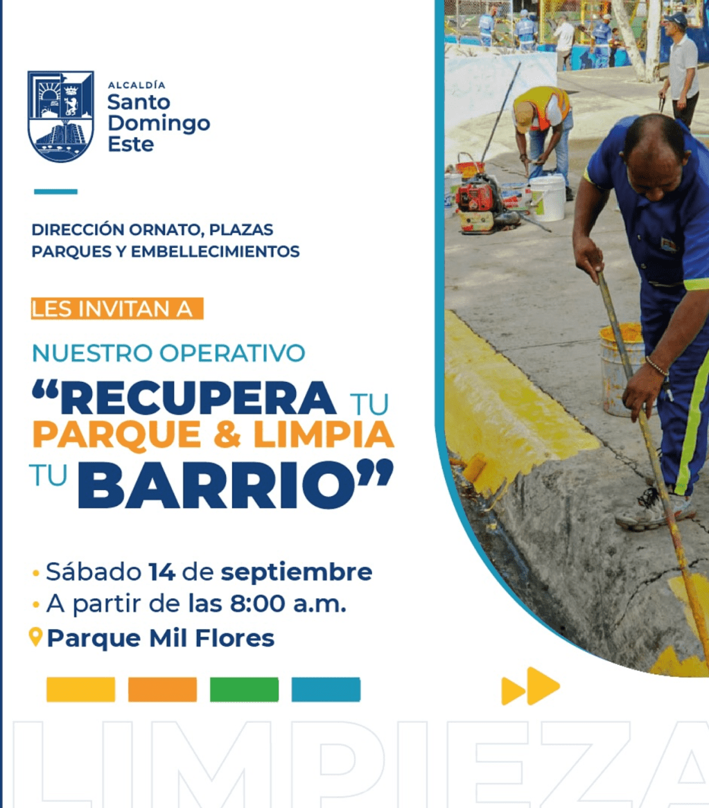 ¡Únete a la Jornada «Recupera tu Parque & Limpia tu&nbsp;Barrio»