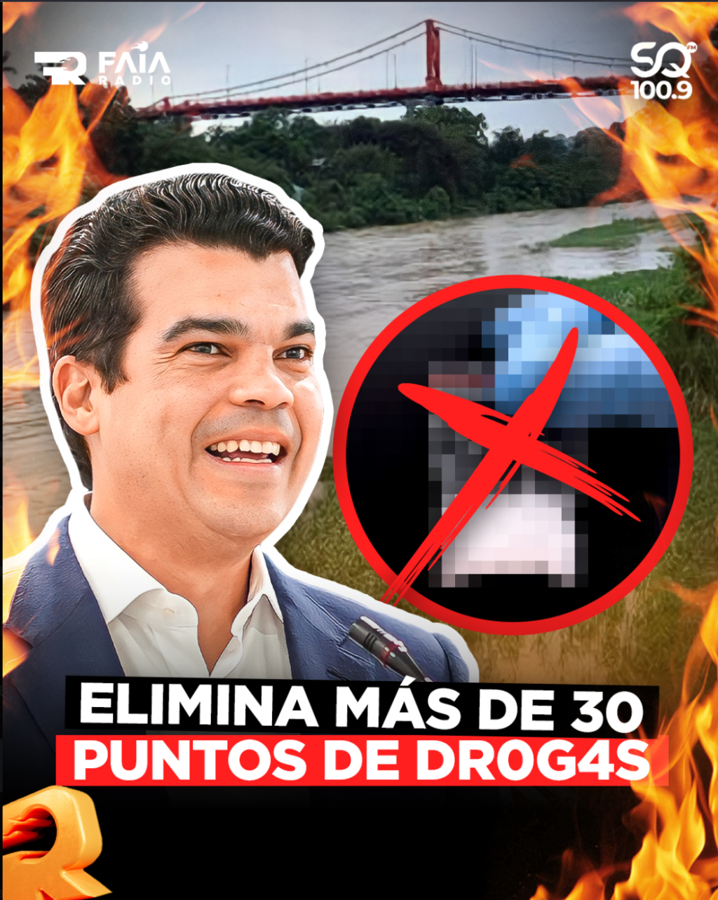 WELLINGTON ARNAUD: INAPA ELIMINÓ MÁS DE 30 PUNTOS DE DR0G4S EN EL RÍO&nbsp;YAQUE
